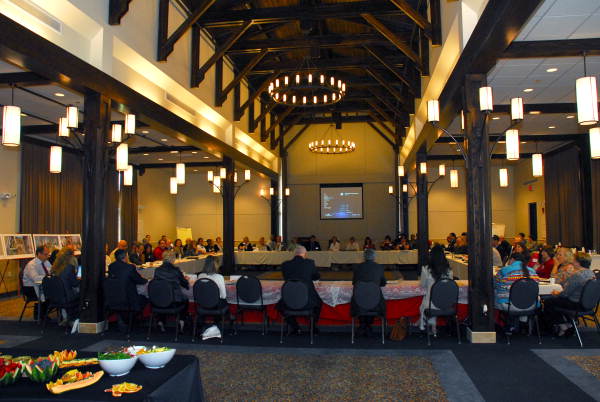 View of the Viva Florida 500 statewide planning meeting held at Mission San Luis in Tallahassee, Florida.