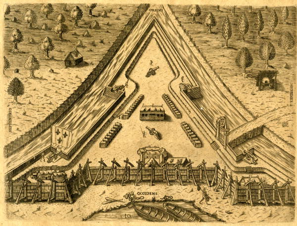 Picture of Fort Caroline.
