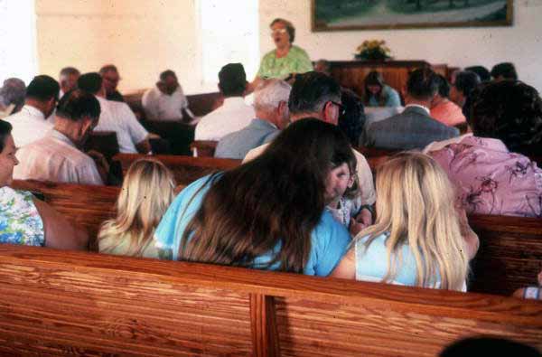 Sacred Harp singing by members of Bethlehem Primitive Baptist Church - Old Chicora, Florida