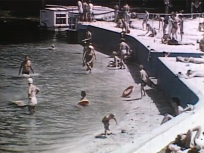 The Bathing Beach at Silver Springs