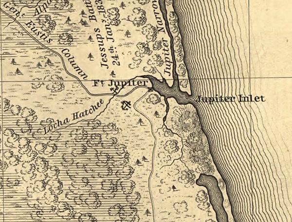 Loxahatchee from Seat of War (1839)