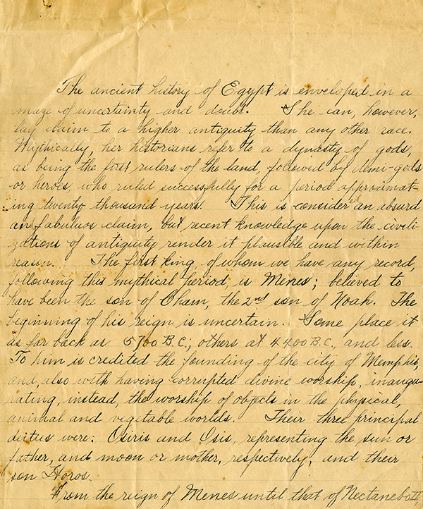 Rahn&rsquo;s First Prize Essay on Egypt, 1907
