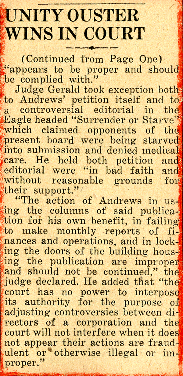 <em>Fort Myers News-Press</em> clipping, February 15, 1948
