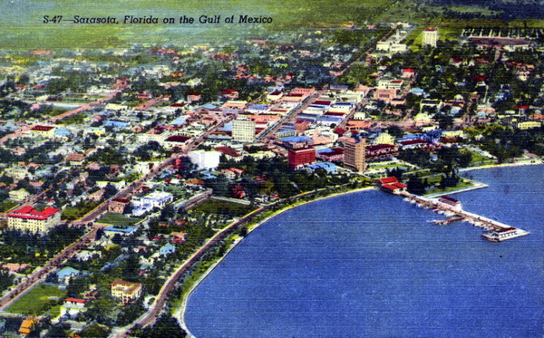 Sarasota, Florida on the Gulf of Mexico