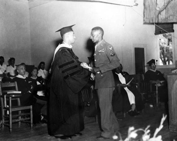 Graduation ceremony at Bethune-Cookman College