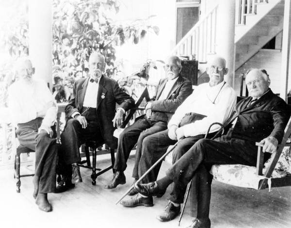 Group of Florida cattle barons - De Soto County, Florida