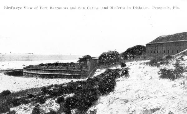 View of Fort Barrancas - Pensacola, Florida