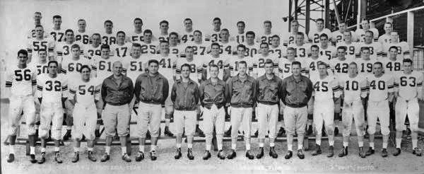 Group portrait of the FSU football team in Tallahassee, Florida.