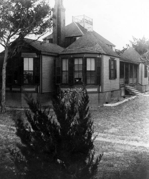 Zephaniah Kingsley home at the Kingsley Plantation on Fort George Island in Jacksonville, Florida.