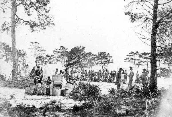 Soldiers on the bayou - Bayou Grande, Florida