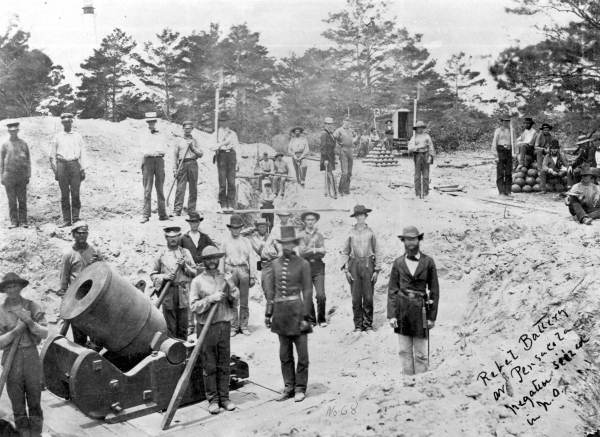 Rebel battery - Pensacola, Florida