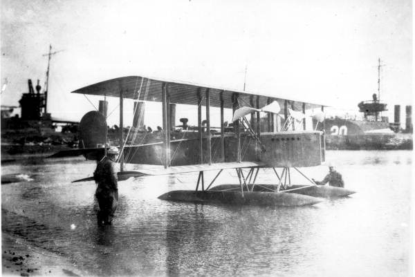 Wright experimental seaplane with a Wright 60 h.p. engine - Pensacola, Florida