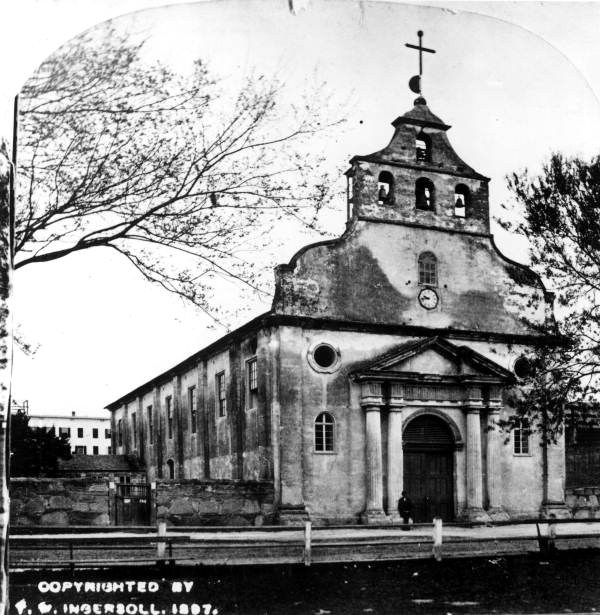 Old Spanish cathedral, St. Augustine.