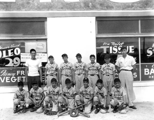 Setzer's baseball team