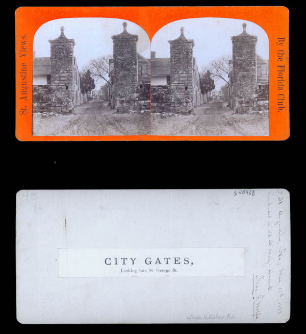 City Gates, looking into St. George street.