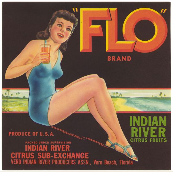 Flo Brand Citrus Label