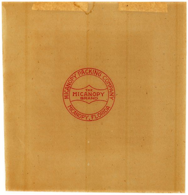 Micanopy Brand Produce Label