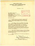 Letter from Mary McLeod Bethune to George L. Burr Jr., September 4, 1941