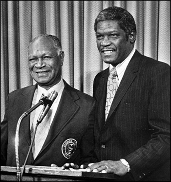 Jake Gaither with "Big Jim" Williams: Tallahassee, Florida (1972)