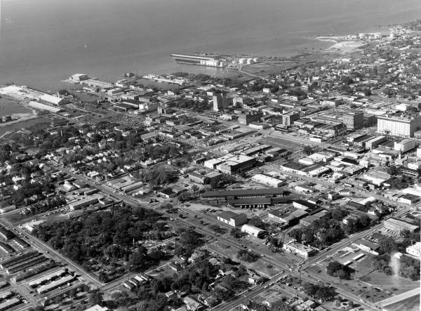 Aerial view of Pensacola - Pensacola, Florida .