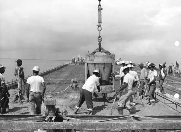 Construction of Third Bay Bridge - Hillsborough County, Florida
