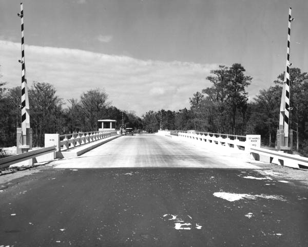 Bridge of Saint Marks River - Wakulla County, Florida .