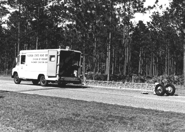 Van pulling Chloe Profilometer .