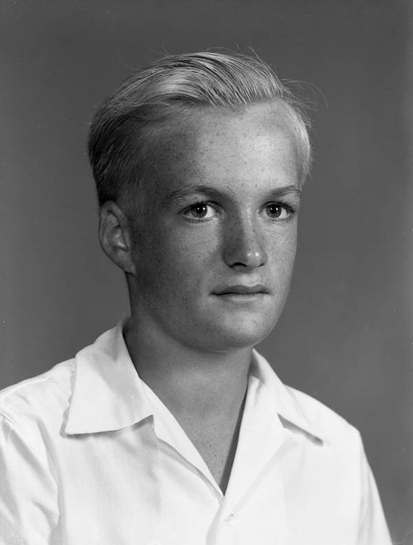 Studio portrait of Burfield Heneman.