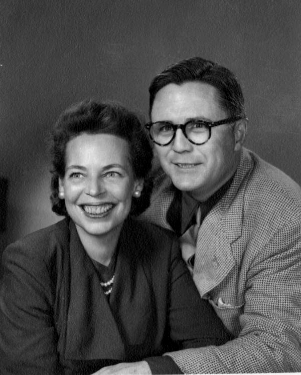 Portrait of Sarasota photographer Joe Steinmetz with his wife Lois.