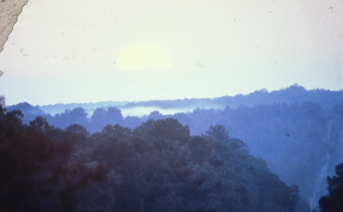 Sunrise in Tallahassee, Florida.