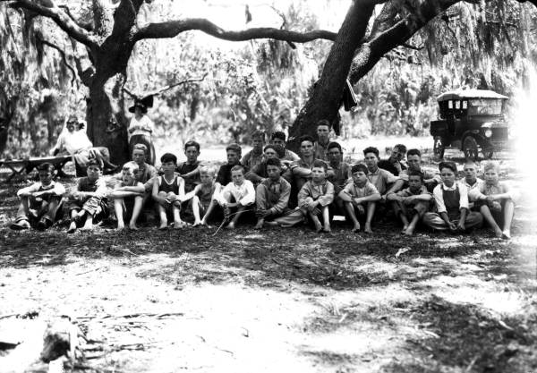 Boys at the Hernando-Citrus camp.