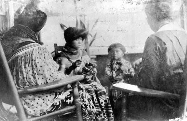 Deaconess Bedell and Mikasuki Indians