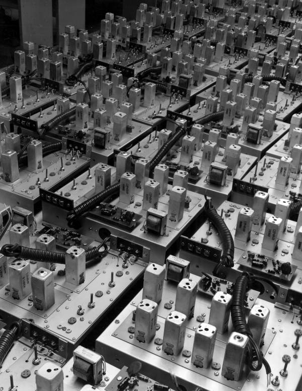 Electronic devices at Johnson Electronics, Inc. in Casselberry, Florida.