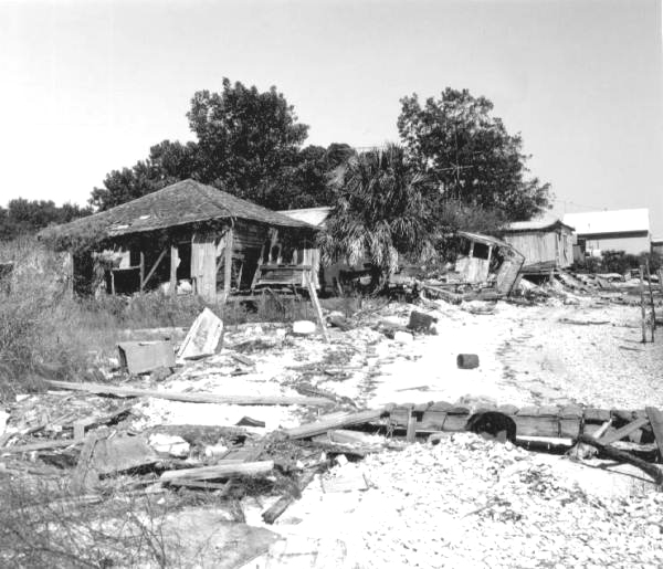 Decrepit buildings - Eastpoint, Florida