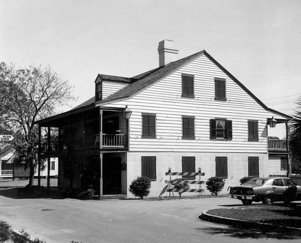 Rear view of residence - Pensacola, Florida.