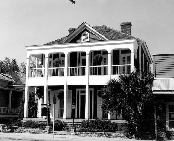 Two-story wooden residence - Pensacola, Florida.