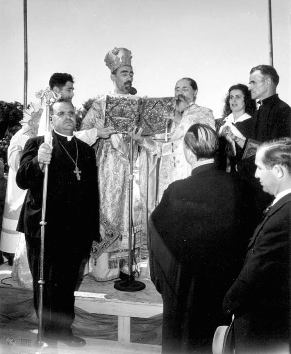 Ceremonies during Tarpon Springs' Epiphany celebration - Tarpon Springs, Florida