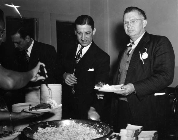Barbecue at the first general meeting of the Florida Restaurant Association - Gainesville, Florida