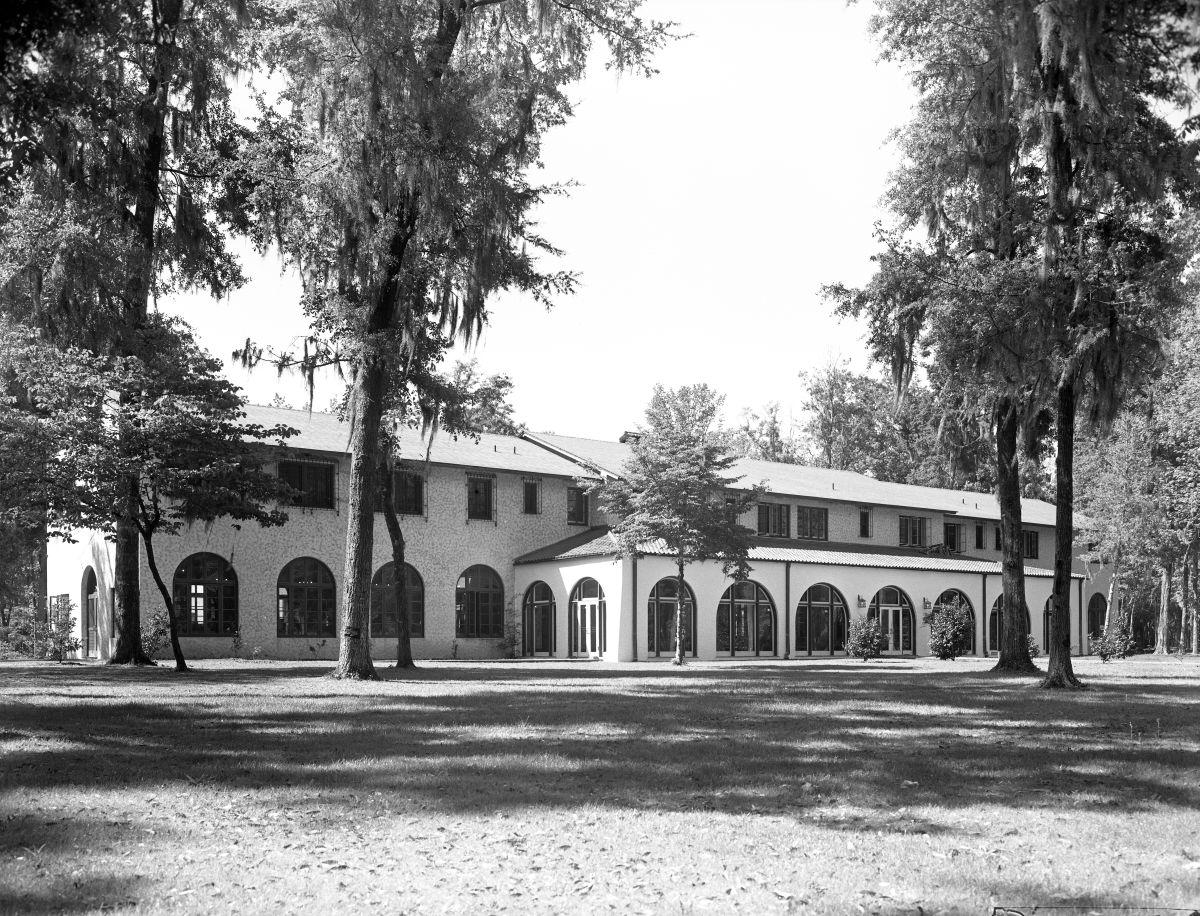 View of Wakulla Springs Lodge - Wakulla Springs, Florida.
