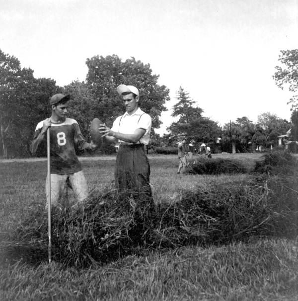 Louis Roux and Coach Bill Buchannan - Apalachicola, Florida