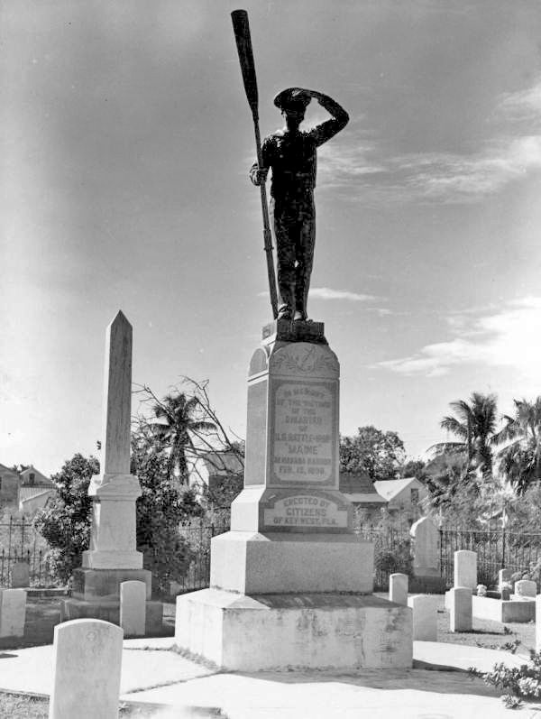 "Maine" monument - Key West, Florida.
