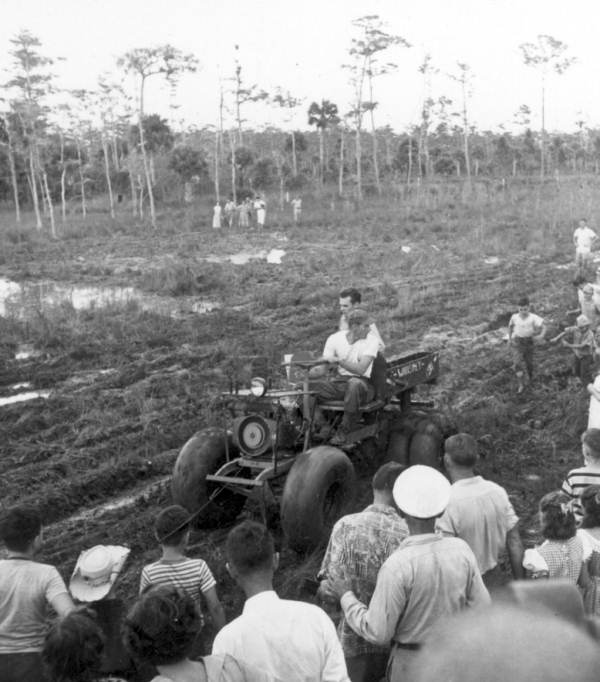 Naples' Swamp Buggy Day races - Naples, Florida