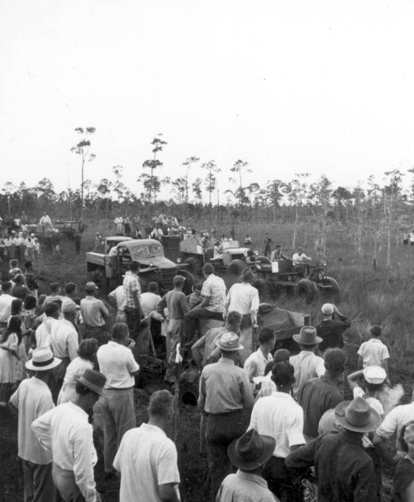 Naples' Swamp Buggy Day races - Naples, Florida