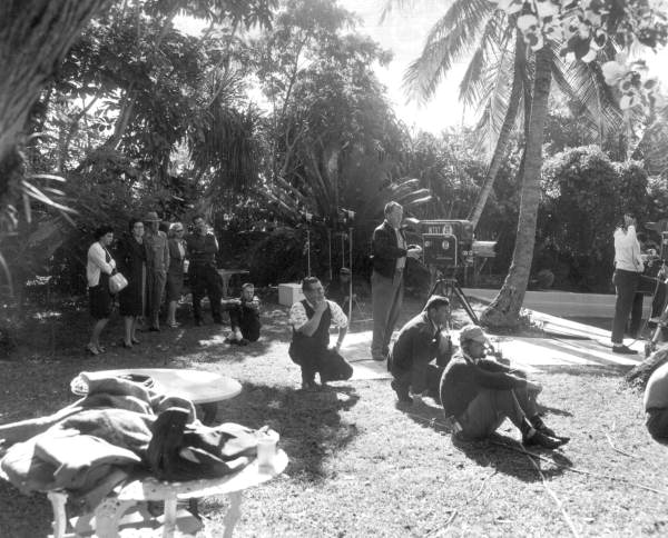 View of camera crew - Key West, Florida