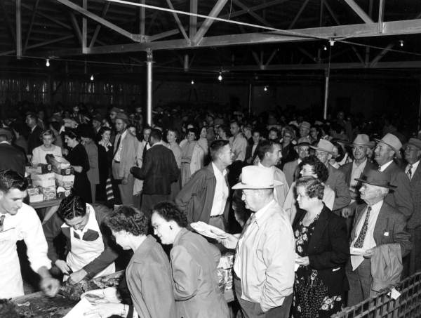 Reception for Forrest Davis Jr upon his return from Kansas City where he won the award of Star Farmer of America - Quincy, Florida