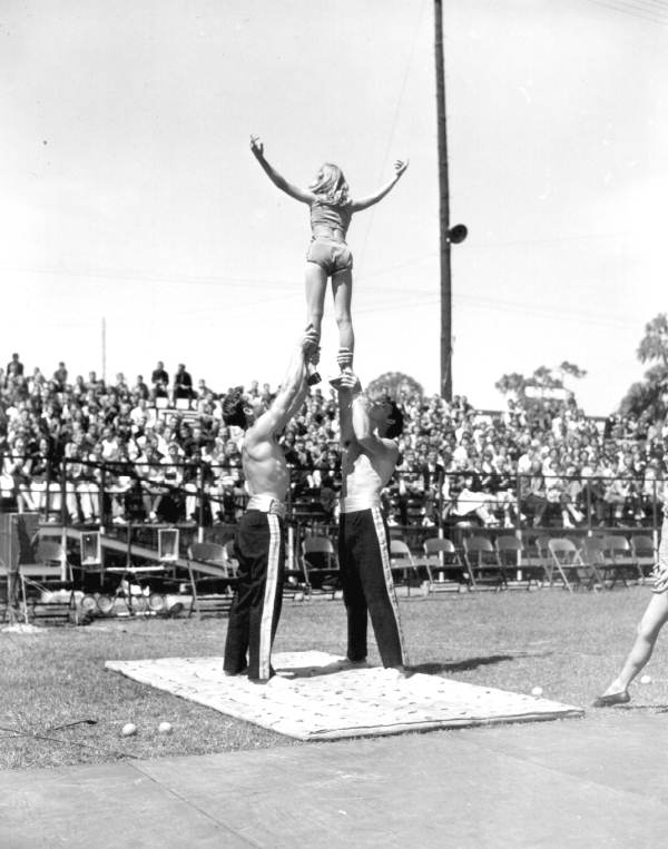 Sarasota High School's Sailor Circus performance