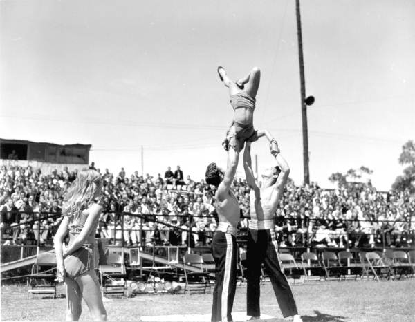 Sarasota High School's Sailor Circus performance