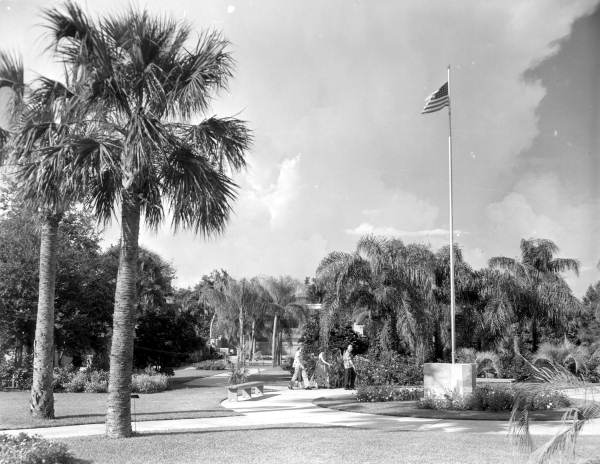 View of the Great Masterpiece attraction park - Lake Wales, Florida