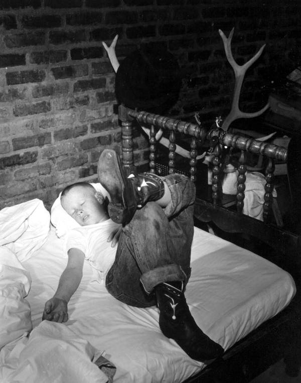 Mike Partin after a hard day on the range - Kissimmee, Florida