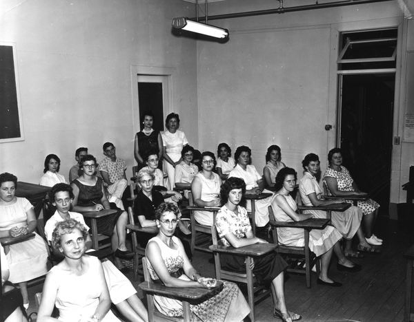 Students and teachers in classroom, Lively Vocational - Tallahassee, Florida